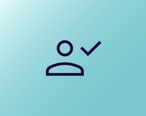 Icons user checkmark