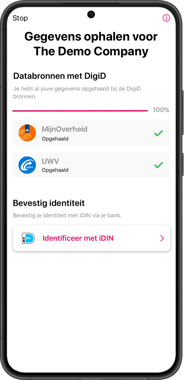 OcktoID in de Ockto app