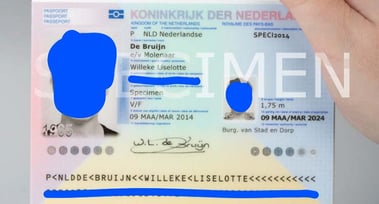 Paspoort onleesbaar maken