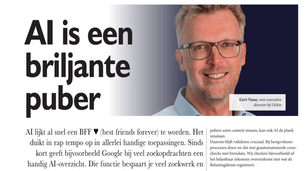 Column: AI is een briljante puber