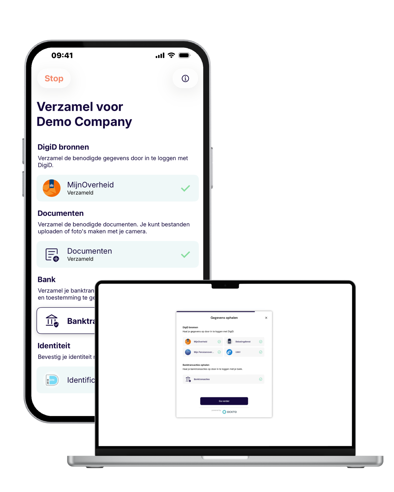 Ockto Mockup iphone macbook